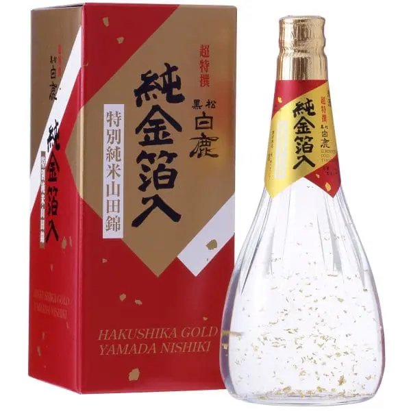 Hakushika Kuromatsu Gold Flakes