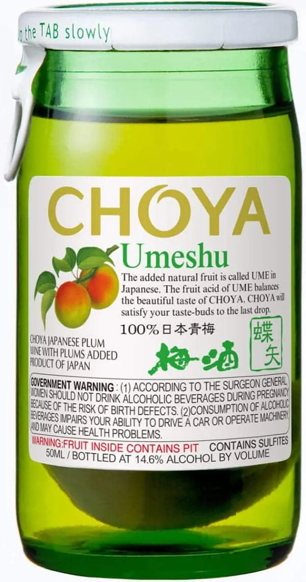 Choya Umeshu With Fruit